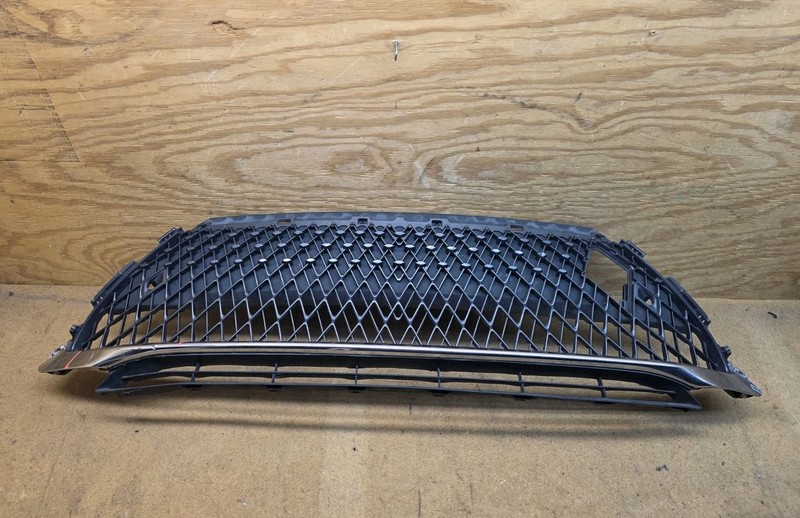 2019 2020 2021 2022 Lexus RC300 RC350 Front Lower Grille W/ Chrome OEM "CRACKED"