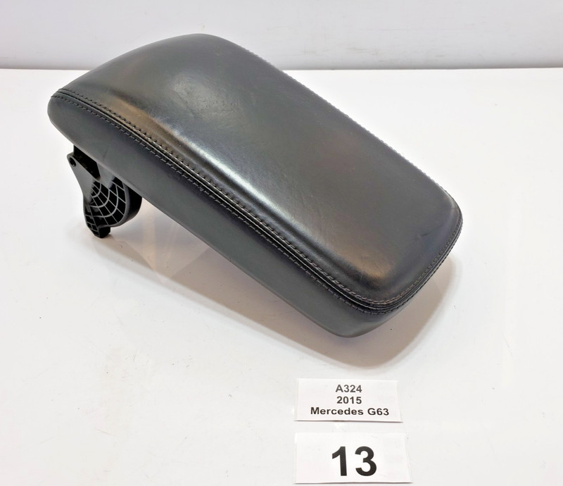 ✅ 13-18 OEM Mercedes W463 G550 G63 G65 AMG Center Console Armrest Leather Black
