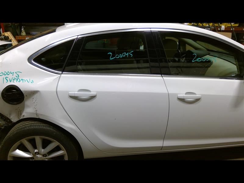 Passenger Right Rear Side Door White Fits 15-17 VERANO Paint Code GAZ 698241