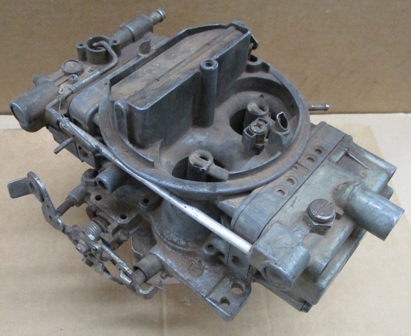 USED 4 BARREL HOLLEY 4165 SERIES CARBURETOR 6210-3 2792 650 CFM VACUUM SECONDARY