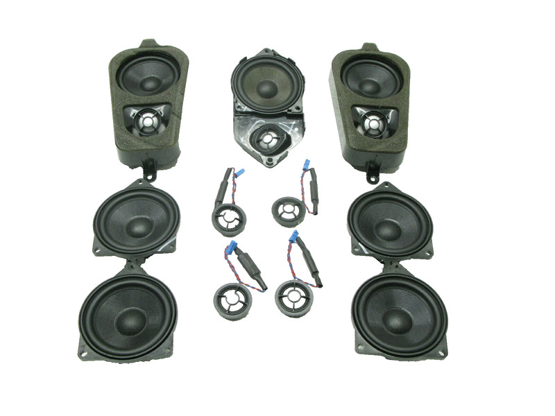 07-13 BMW E70 X5 RADIO STEREO AUDIO MEDIA SPEAKER MID HIGH 7 LOGIC OEM 042020