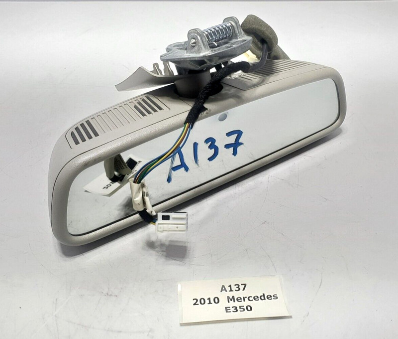 ✅ 10-16 OEM Mercedes W207 E350 E400 E550 E63 Interior Rear View Mirror Gray