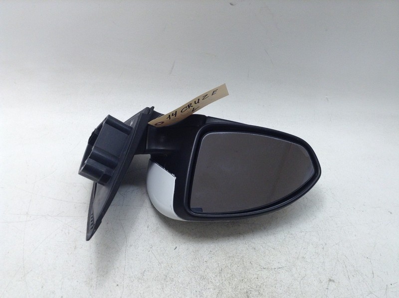 11-16 CHEVROLET CRUZE FRONT LEFT DRIVER DOOR SIDE VIEW MIRROR WHITE OEM