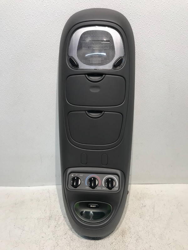 98-02 Lincoln Navigator Expedition Overhead Console Climate Rear A/C OEM Gray