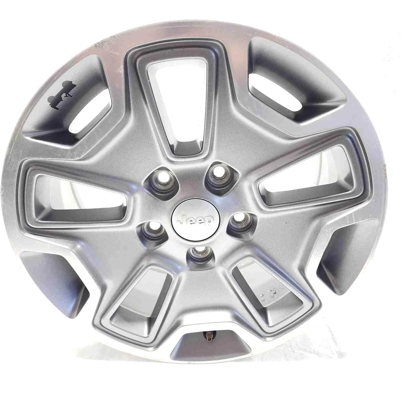 2018 Wrangler JK Rubicon Wheel Rim Light Scratches OEM 1XA50LD6AA