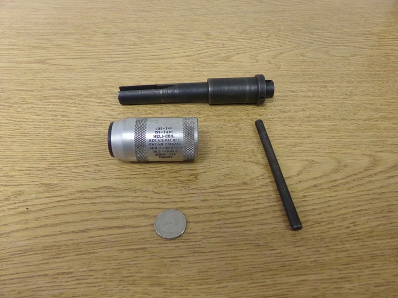 Heli-Coil 535-14N Installation Tool 7/8-14NF Standard or Screw Lock Inserts Mast