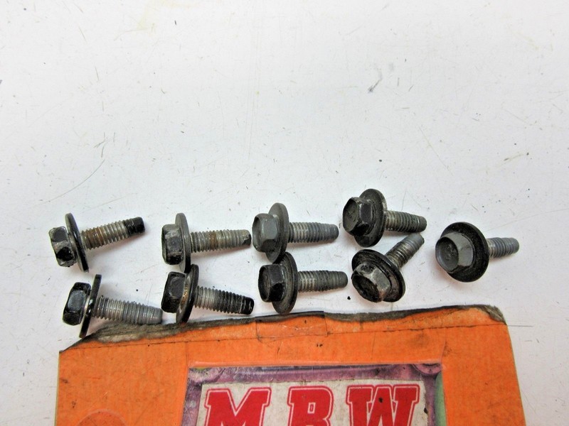 SET OF 9 BOLTS FRONT FENDER TO CAR BODY 08-10 VUE RIGHT LEFT DRIVER PASSENGER