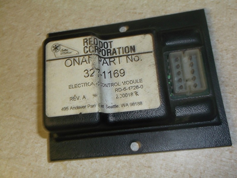 Onan 327-1169 Red Dot Rocker Switch Control Module ECMRD-6-4726-0 free ship