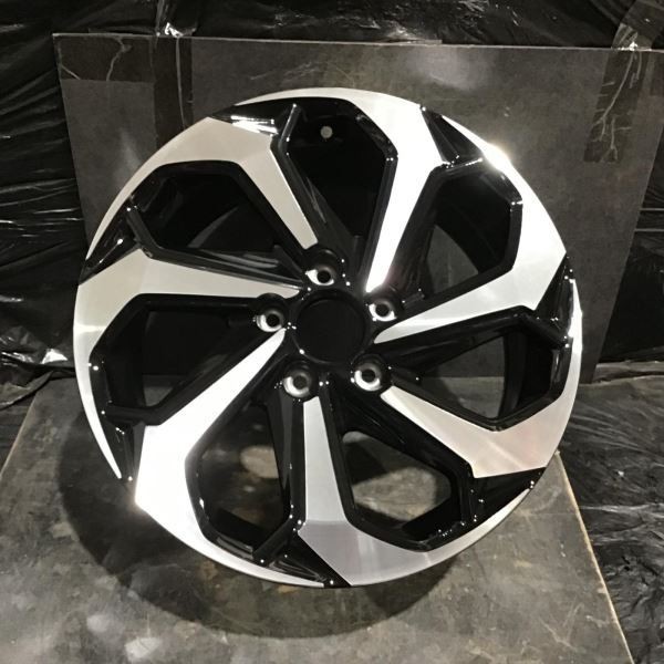 2016-2017 Honda Accord 64080 Wheel 17x7.5 7 Spoke Rim Black Machined 42700T2AL73