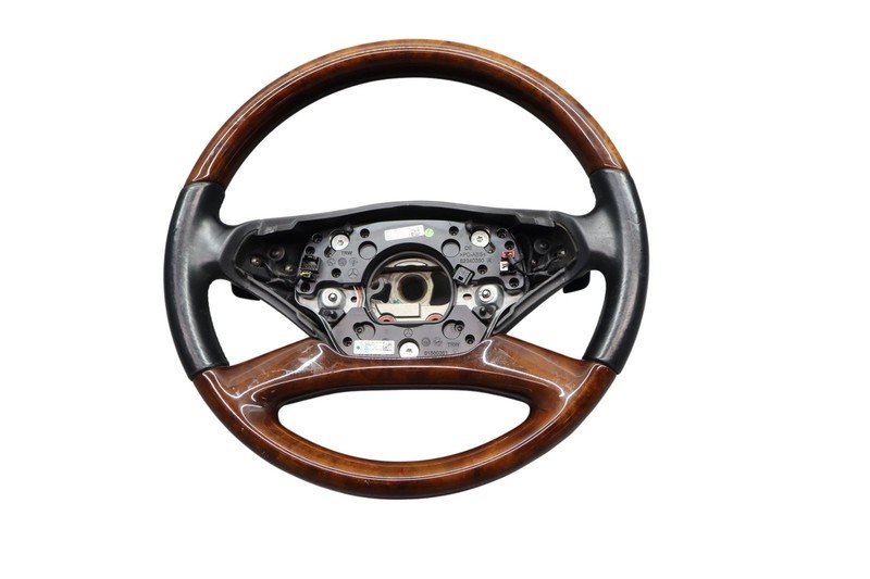 10-14 Mercedes W221 S400 S550 CL550 Steering Wheel W/ Paddle Shifters Oem