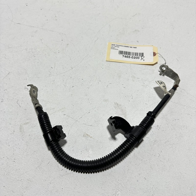 2018-19-20-2024 TOYOTA CAMRY SE BATTERY NEGATIVE GROUND CABLE WIRE HARNESS OEM
