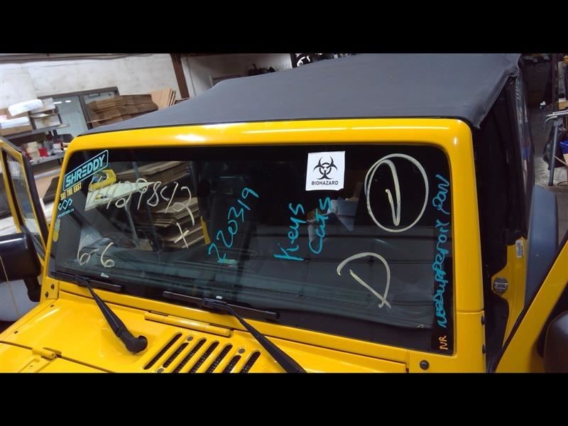 Windshield Frame With Glass Jk Body Fits 14-18 WRANGLER 930071