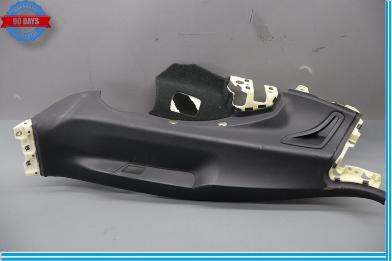 10-16 Porsche Panamera Rear Left Driver Side Lower C Pillar Trim Cover Black Oem