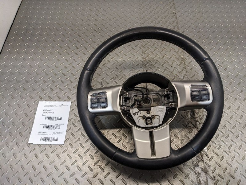 2011 2012 2013 JEEP GRAND CHEROKEE STEERING WHEEL W CONTROLS 1157335