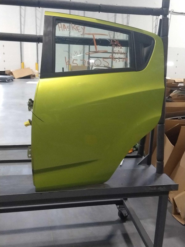 2013 Chevrolet Spark LH Door Green PW PL 4DR Hatchback OEM Used Part 230943