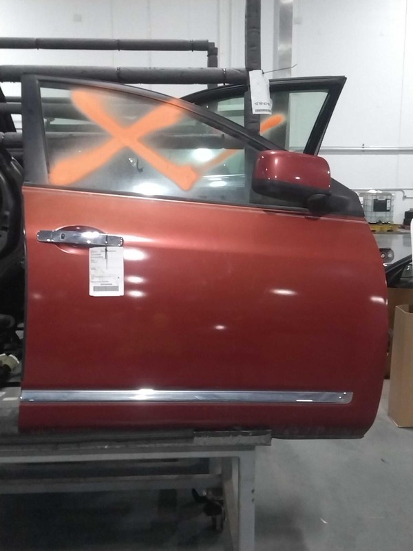 2012 Nissan Rogue Right Door Red - Good Condition, 4DR SUV, 99000 Miles