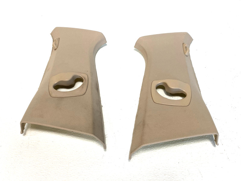11 12 13 BMW 535i F10 RIGHT & LEFT UPPER B PILLAR COVER PANEL TRIM #A0.16