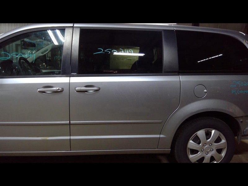 Driver Rear Side Door Stationary Fixed Glass Fits 08-20 CARAVAN 1619353