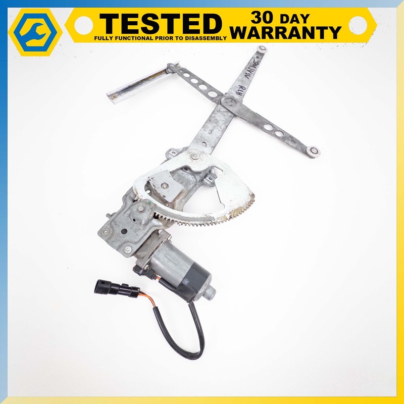 92-94 JAGUAR XJ REAR LEFT DOOR POWER WINDOW REGULATOR WITH MOTOR OEM