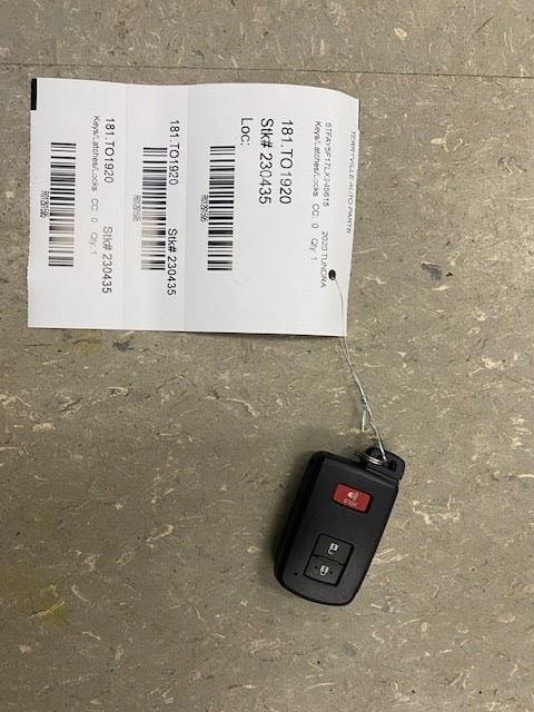 Key Fob 2020 Toyota Tundra
