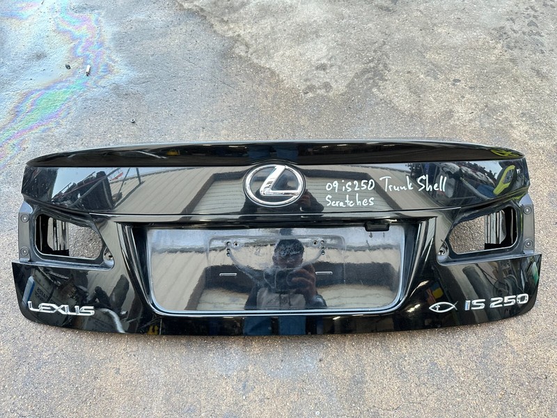 06-09 Lexus IS250 IS350 TRUNK LID black 212 OEM