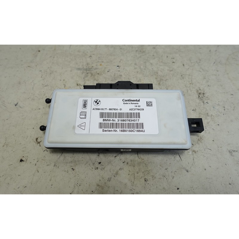 2014-2019 BMW F30 3-Series F22 F10 F15 Central SRS Control Unit Module OEM