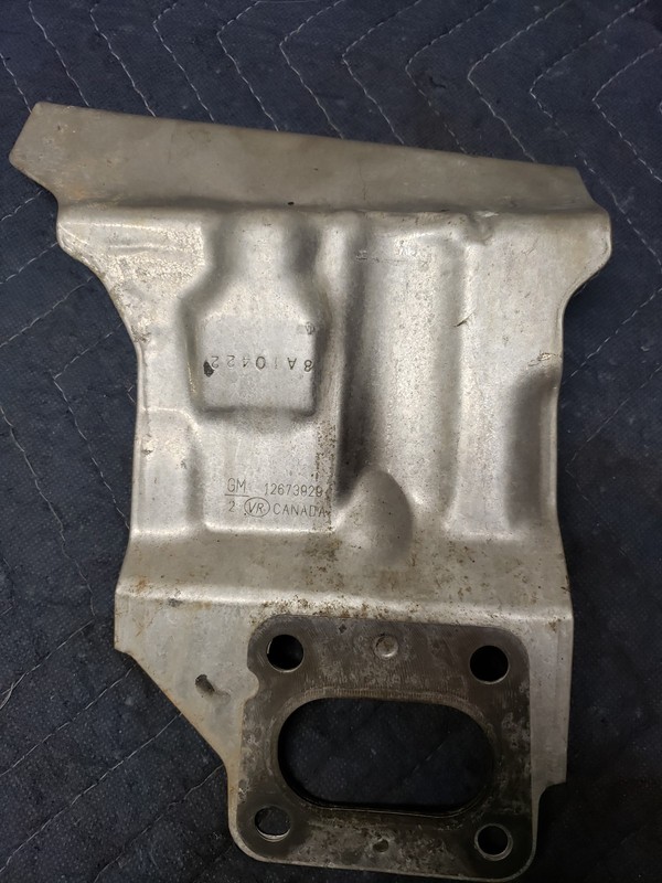 Genuine GM Turbocharger Heat Shield 12673929