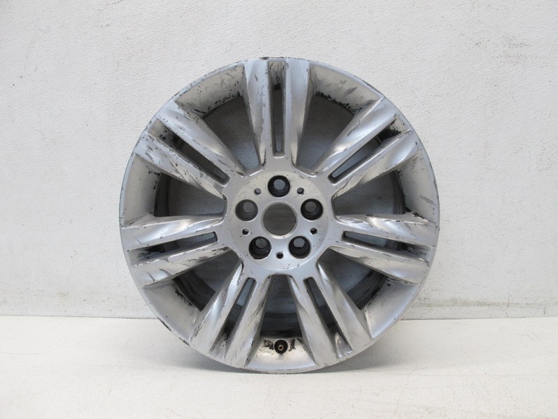 16-23 JAGUAR X260 XF FACTORY WHEEL RIM TWIN 7-SPOKE SILVER 8J 18" OEM 110723B 2