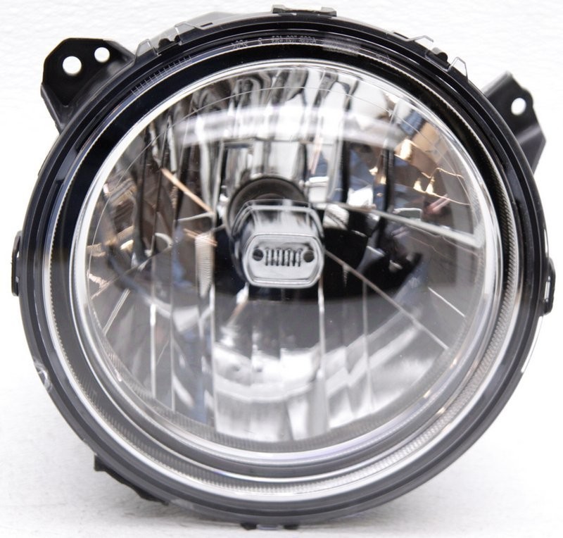 Non-US Market OEM Halogen Headlamp For Jeep Wrangler 55112877AA Tab Missing