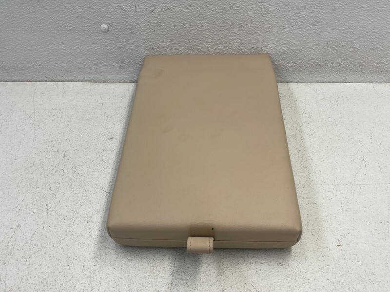 17 18 19 20 Jaguar F-Pace Rear Center Seat Cupholder Armrest Beige 1559 OEM