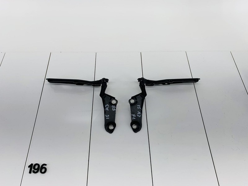 15-20 AUDI A3 QUATTRO 8V FRONT RIGHT & LEFT SIDE HOOD BONNET HINGE SET OF 2 OEM