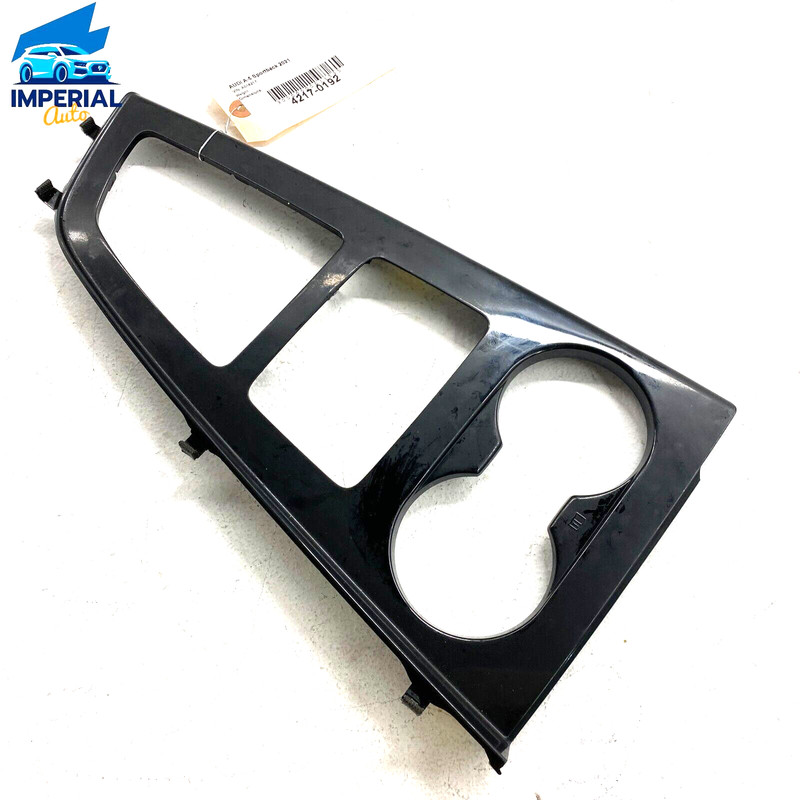 AUDI 2020-2023 A5 SPORTBACK CENTER CONSOLE TOP UPPER SHIFT PANEL TRIM COVER OEM