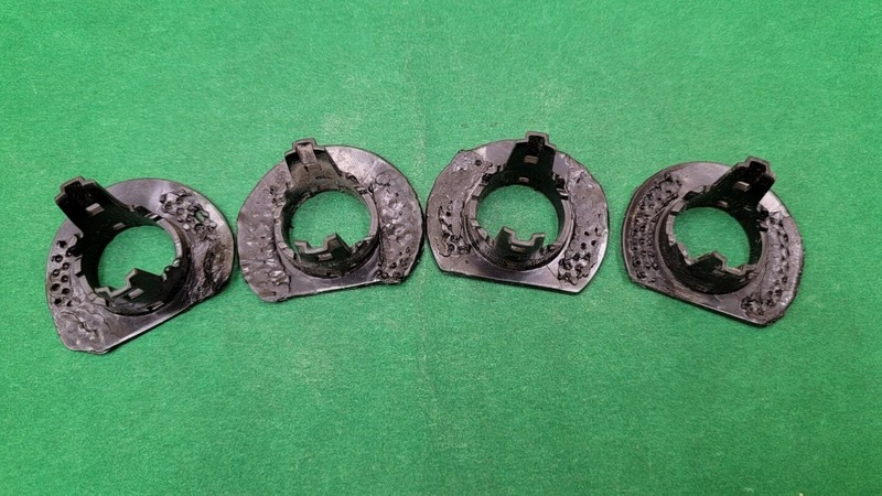 2021 22 2023 Suburban Tahoe Rear Bumper Parking Sensor Holder Brackets Cover OEM