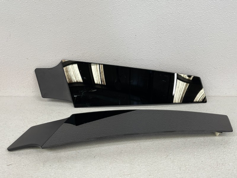 ⭐2012-2015 TESLA MODEL S B PILLAR EXTERIOR TRIM MOLDING PANEL SET OEM LOT2365
