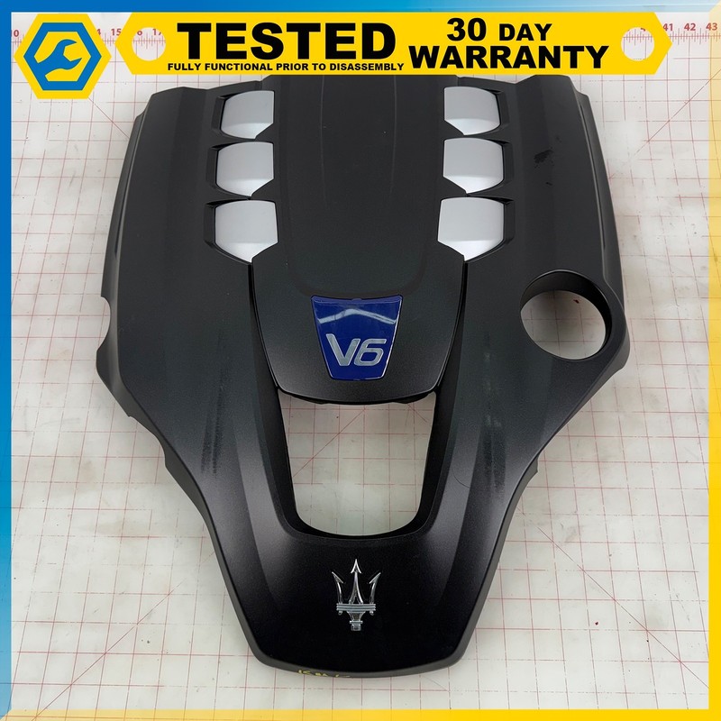 14-24 MASERATI GHIBLI ENGINE COVER INTAKE MANIFOLD SHIELD OEM