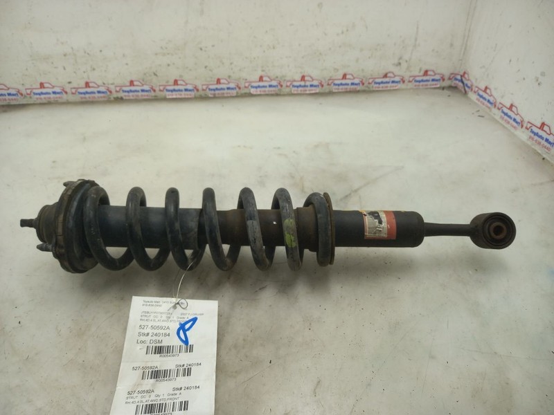 07 TOYOTA FJ CRUISER FRONT PASSENGER RIGHT STRUT