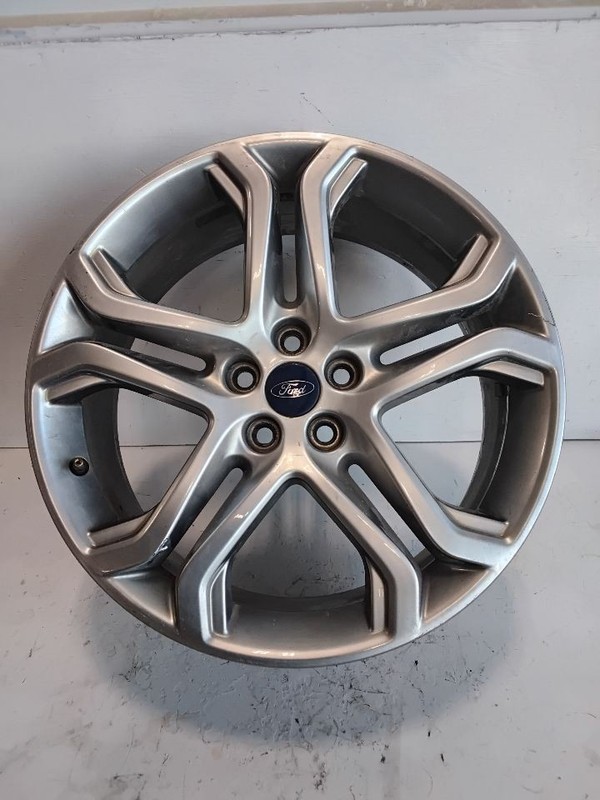 2015-2018 Ford Edge Wheel Rim 19x8 Aluminum 5 Split Spoke Painted Silver