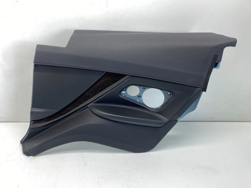 12-19 BMW F12 F13 640 650 M6 Rear Right Side Door Panel Trim Leather Black OEM✅