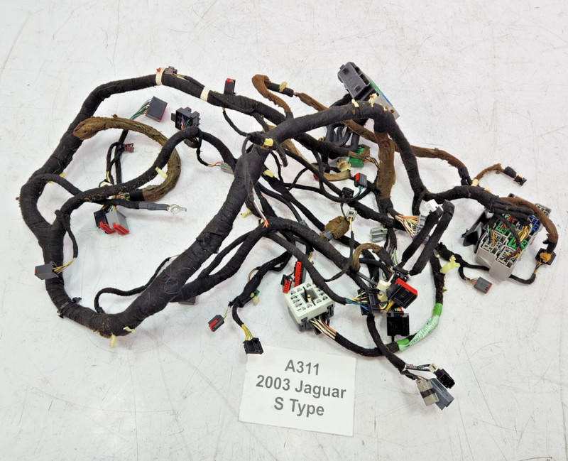 ✅ 03-04 OEM Jaguar S-Type X200 Front Facia Dash Dashboard Wire Wiring Harness