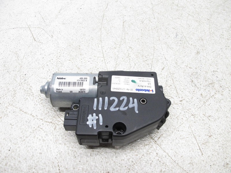 09-21 BMW 2 3 4 5 7 M X1 X3 X4 X5 X6 SUN ROOF SHADE GLASS MOTOR OEM 111224 1