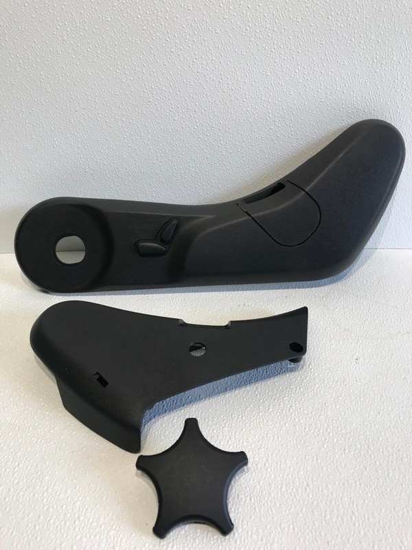 05-07 MERCEDES C230 W203 FRONT LEFT LH SEAT TRIM W ADJUSTMENT SWITCHES OEM TRIMS