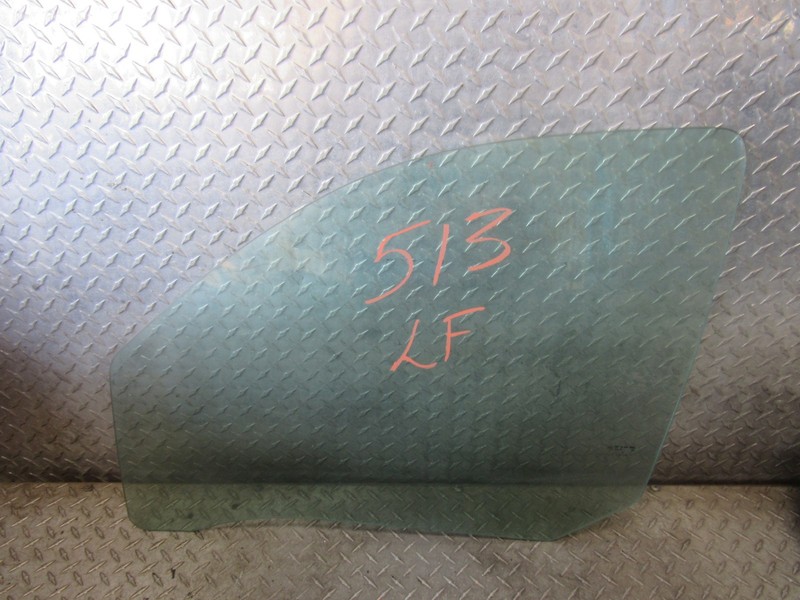 06 07 06 MITSUBISHI RAIDER LEFT DRIVER FRONT WINDOW GLASS