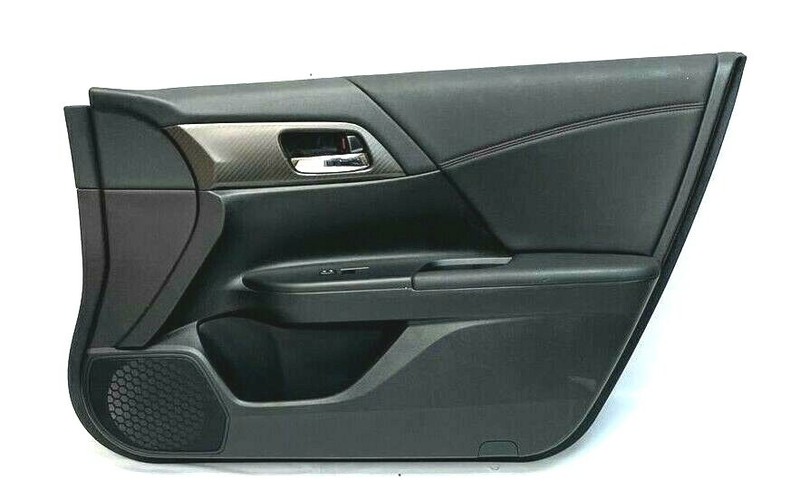 Honda Accord door panel trim 2016 2017 front right side black OEM 83500T2FA83ZJ