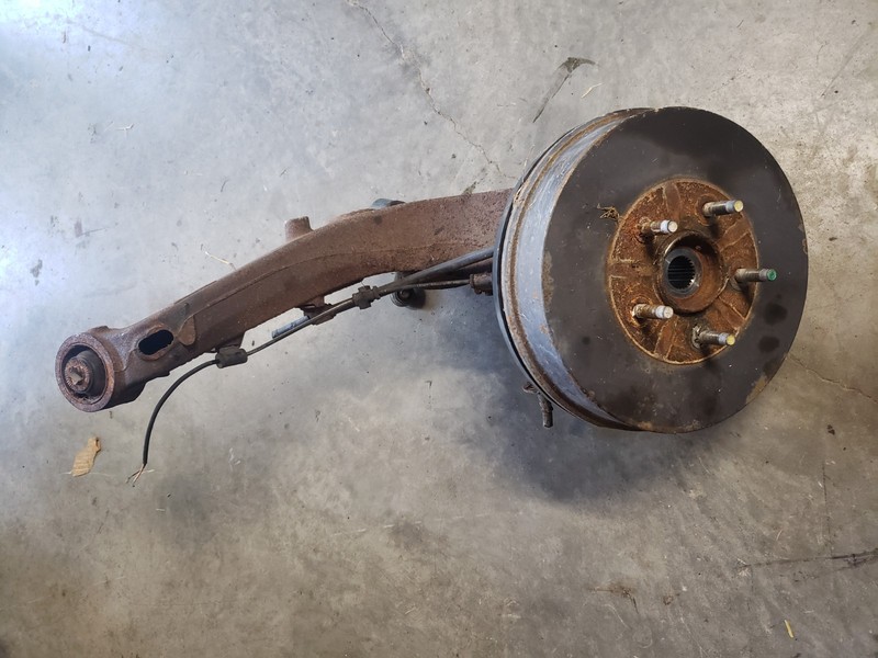 2011 FORD ESCAPE AWD REAR Right PassengerSPINDLE KNUCKLE WHEEL HUB