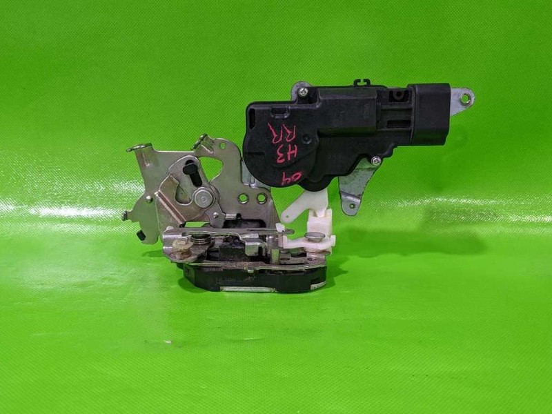 06-10 HUMMER H3 SUV PASSENGER RIGHT REAR DOOR LOCK LATCH OEM 4196-36
