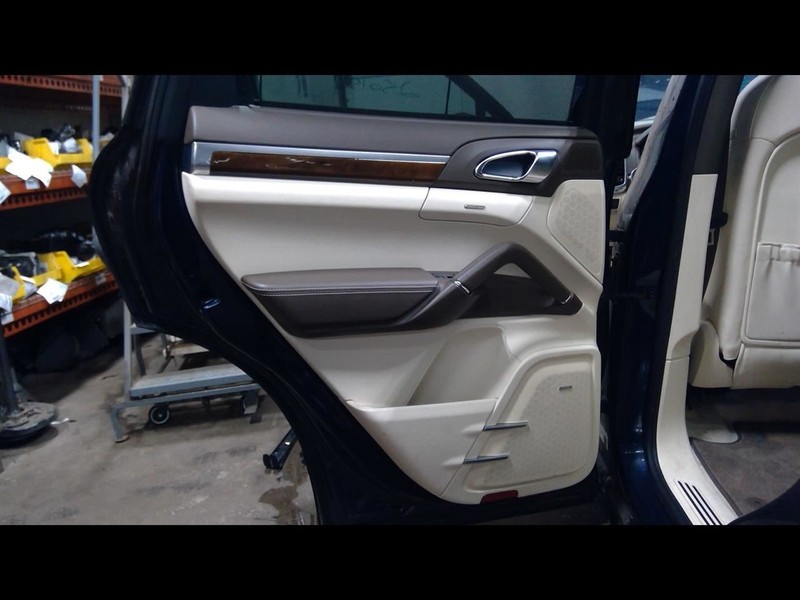 2011 CAYENNE Driver Left Rear Door Trim Panel Rear 1575529