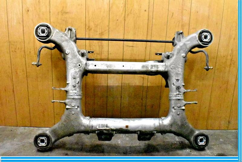 11-16 BMW F10 528i Rear Axle Subframe Crossmember Carrier Cradle 6798545 OEM