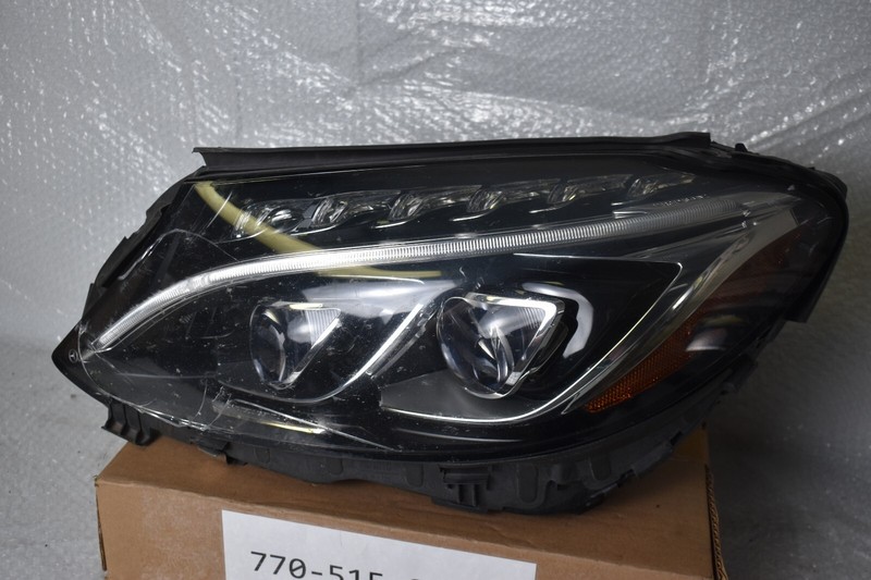MERCEDES BENZ C63 HEADLIGHT LEFT SIDE 2015-2017 OEM A205 906 35 04