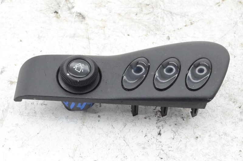 1997-2004 Porsche Boxster S Dash Switch Plate with Wiper Knobs 98655223300