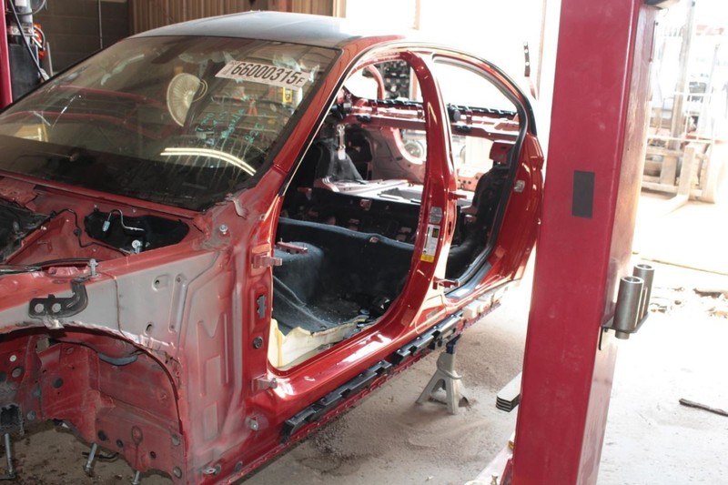 15-17 BMW M3 3.0L Twin Turbo Driver Left Side Rocker and Post Cut